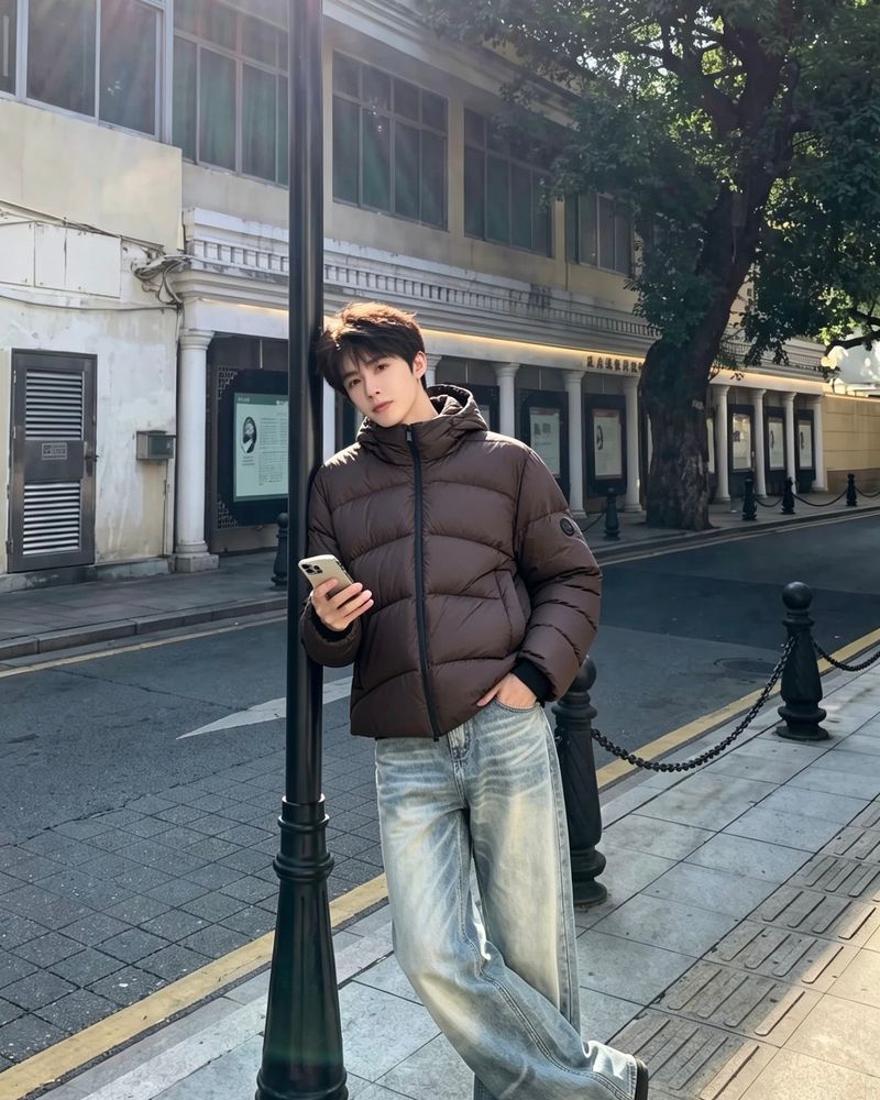 몽클레르 후드 쇼트 패딩 재킷 - 알라이아 아우터 레플리카 참고 이미지